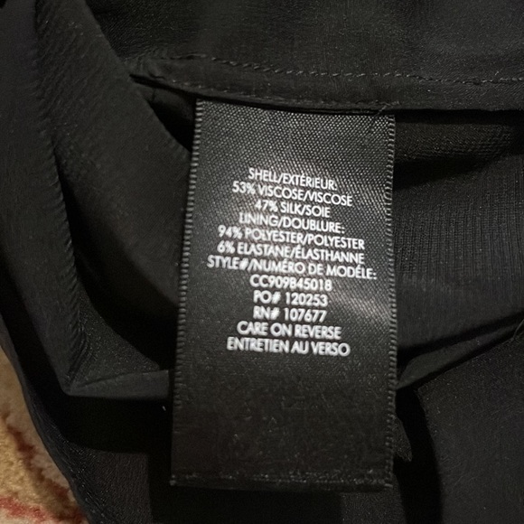 alice + olivia Maris Women’s Silk Haler Top.  Medium NWT Black Multicolor - Picture 12 of 12